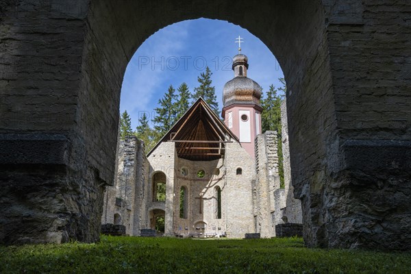 Maria Hilf pilgrimage ruins