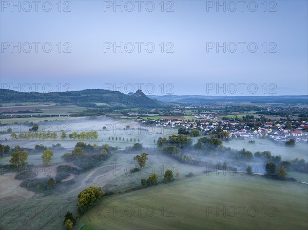 Aerial view of the Hausener Aachried