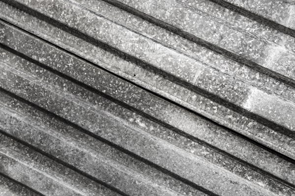 Grey metallic surface close up