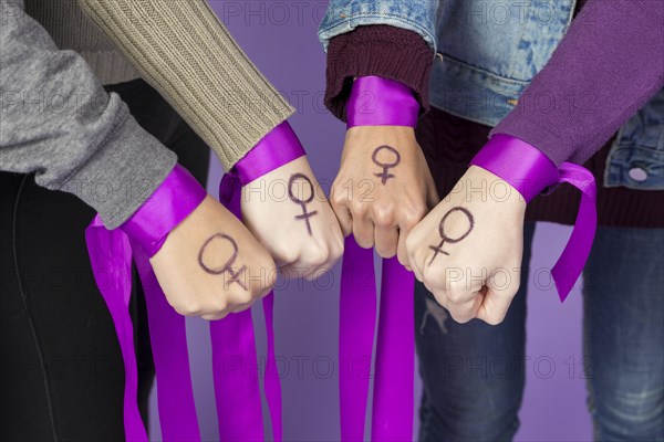 Group female activists together