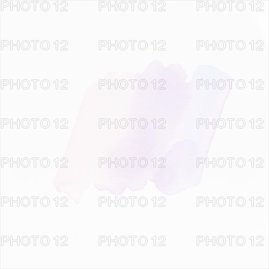 Light liquid color strokes isolated white surface
