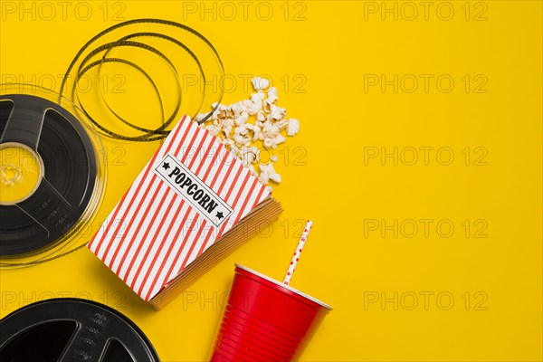 Movie roll popcorn