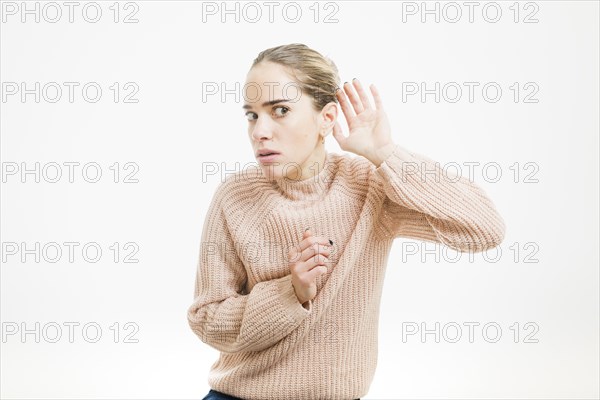 Woman hearing