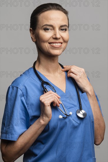 Woman working as doctor 2