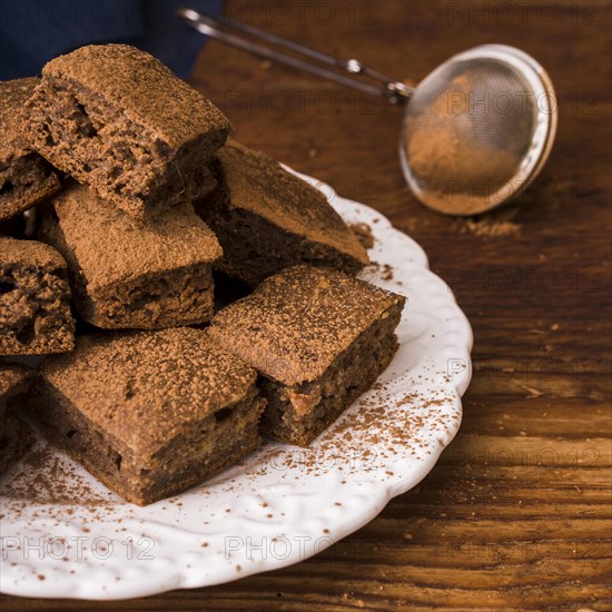 Cocoa powder chocolate brownies