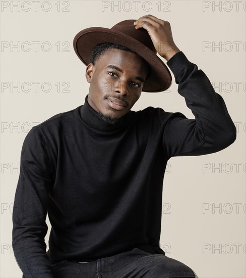 Portrait young man posing 7