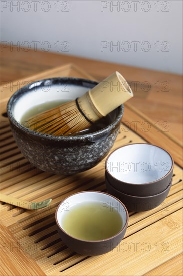Teapot tea set wooden tray