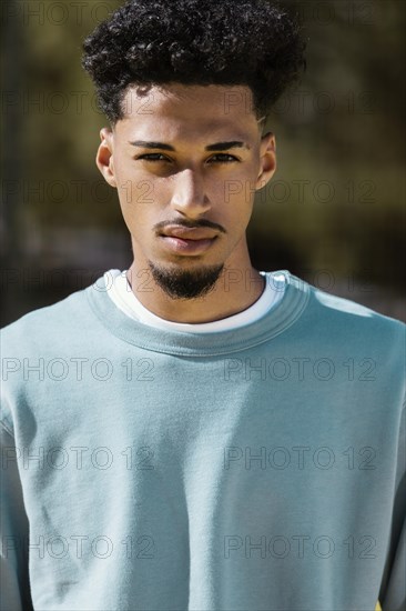 Young man posing outdoor 12