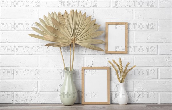 Blank frame collection wall vase 4