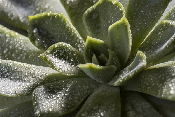 Close up beautiful green plant