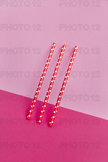 Colorful plastic straw collection 8