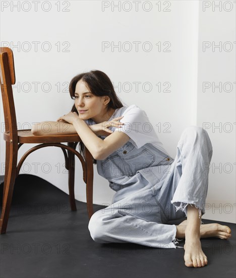 Portrait beautiful young female posing 10