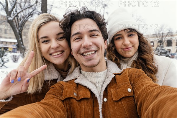Young friends outdoor enjoying time together 6