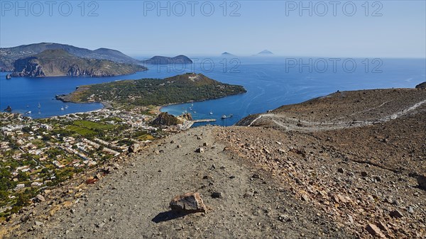 View from the crater