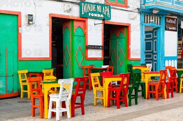 Historic Paisa style houses