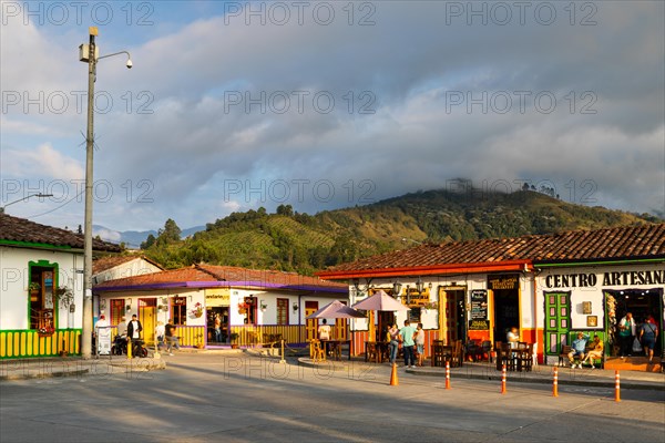 Historic Paisa style houses