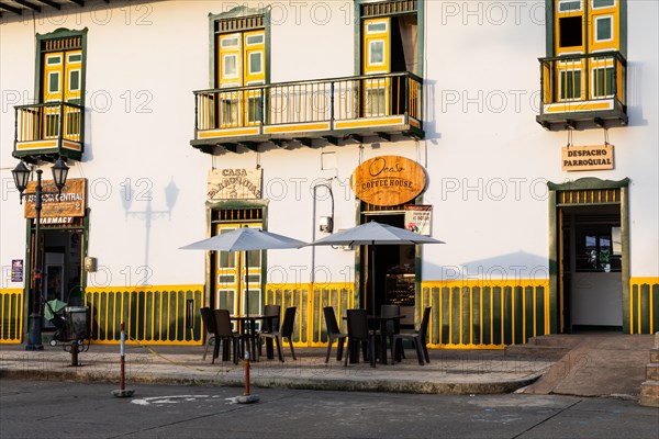 Historic Paisa style houses