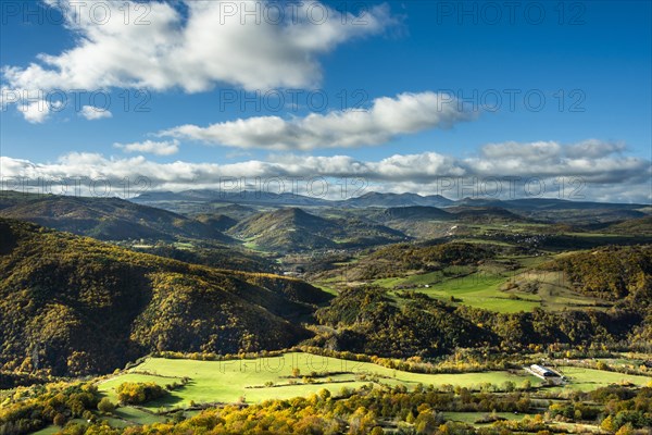 View on Regional Nature Park of the Volcanoes of Auvergne