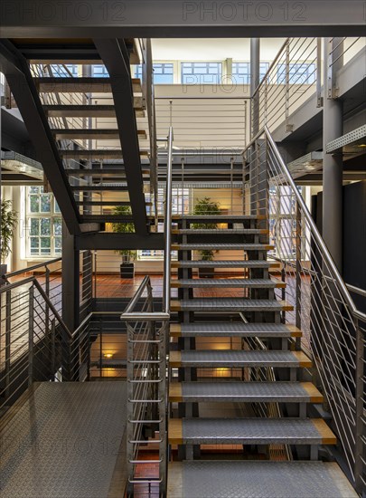 Modernised and restored staircase at the former Bolle Festsaele