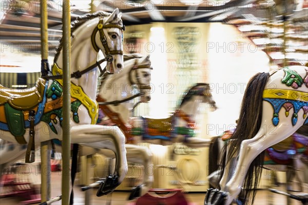 Toy horses traditional fairground vintage carousel