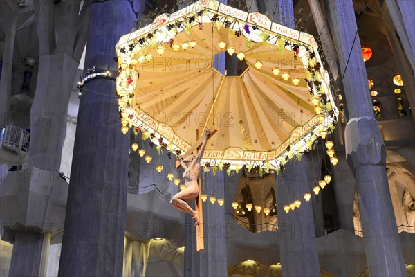 Altar with canopy