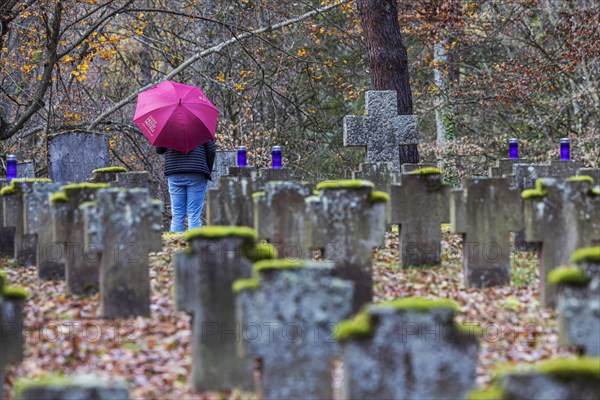 Cemetery for fallen soldiers of the world wars