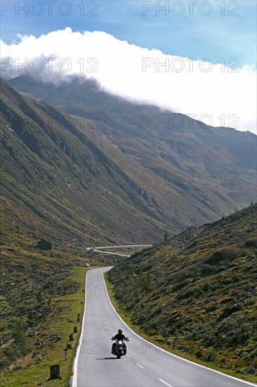 Timmelsjoch High Alpine Road between Austria and Italy