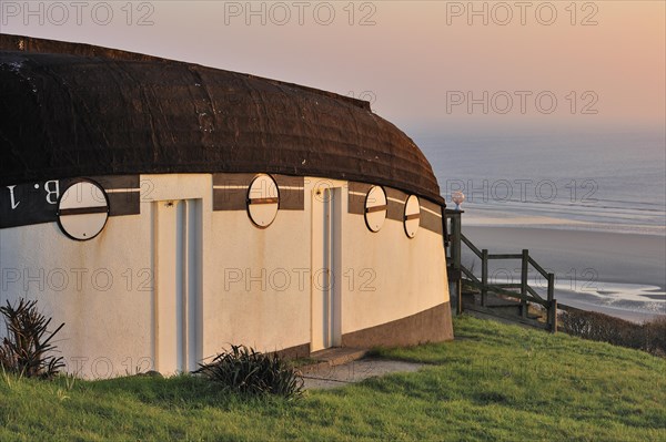 Camping site with quilles en l air