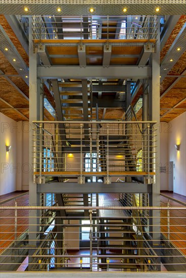 Modernised and restored staircase at the former Bolle Festsaele