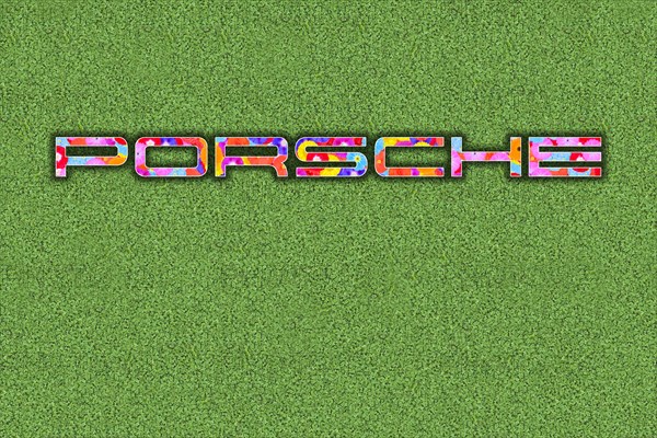 Logo car company Porsche
