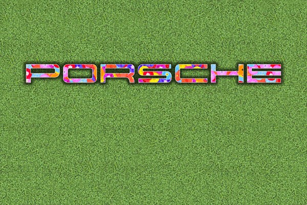 Logo car company Porsche