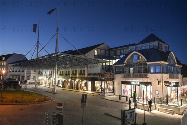 Forum Usedom with Kaiserbaedersaal and Hotel Kaiserhof