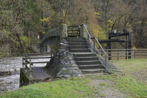Bridge over the Kocher near Rosengarten-Wilhelmsglueck