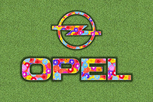 Logo car company Opel
