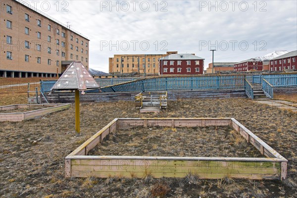 Children's playground at Pyramiden