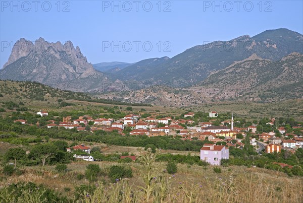 The village Mayislar in Western Turkey