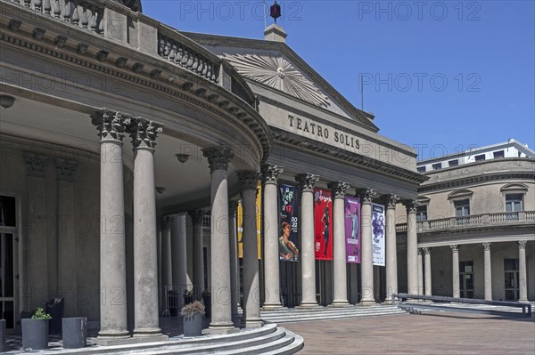 Entrance of the Solis Theatre