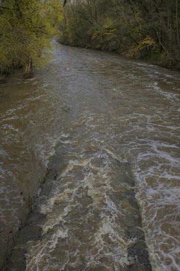 Flooded fish ladder