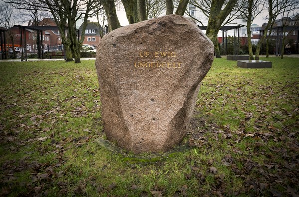 Memorial stone Up Ewig Ungedeelt