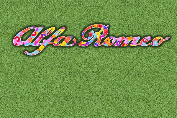 Logo car company alfa romeo
