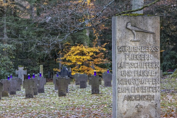 Cemetery for fallen soldiers of the world wars