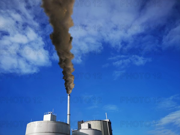 Pollution Exhaust fumes factory