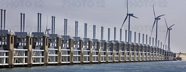 Storm flood barrier