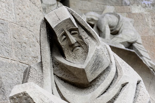 Passion facade with sculptures by Josep Maria Subirachs