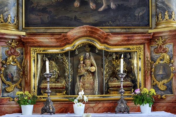 Reliquary in the church of St Stephen