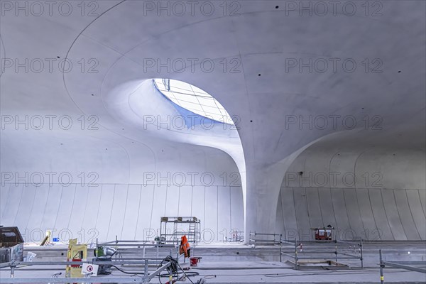 Underground cathedral: modern architecture for the billion-euro Stuttgart21 project. Two years in front of commissioning