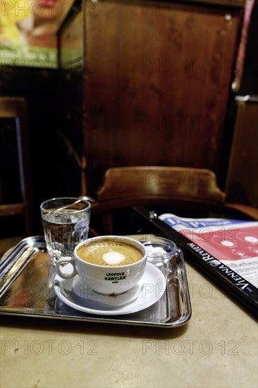 Traditional Viennese coffee house