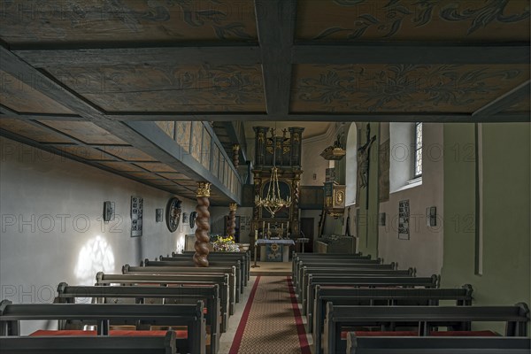 Interior of St Luke's Church