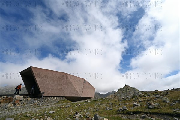 Timmelsjoch High Alpine Road between Austria and Italy