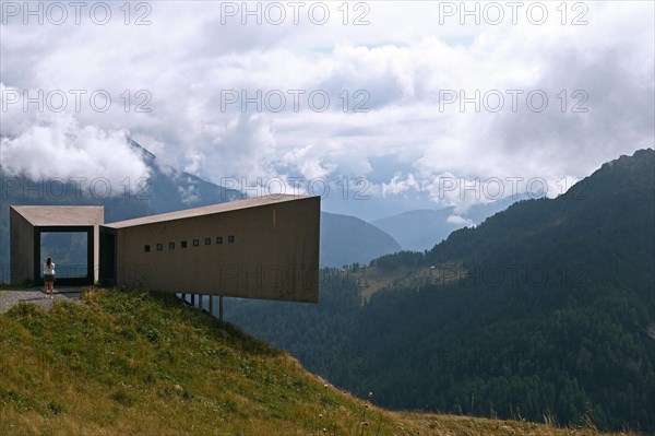 Timmelsjoch High Alpine Road between Austria and Italy